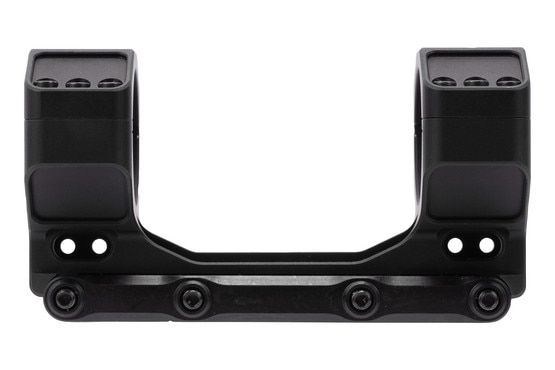 Modular 34mm scope ring, black.